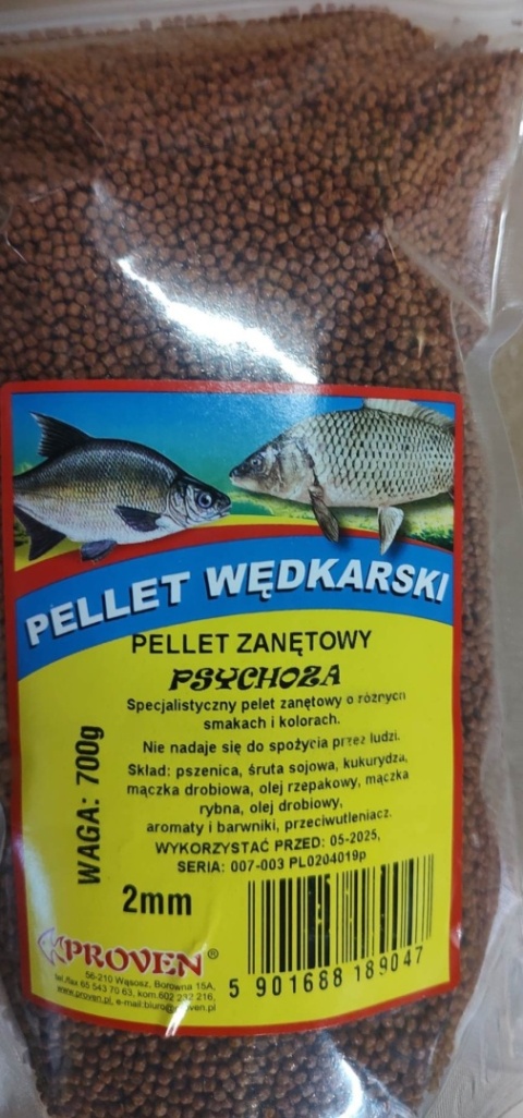 Pellet Psychoza 700g, 2 mm