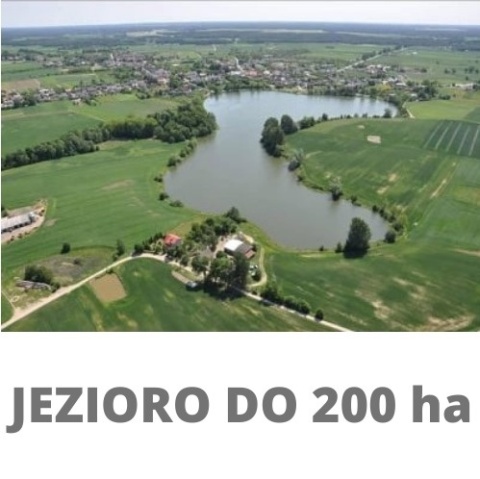 Opis mapy batymetrycznej - wybrany obszar jeziora do 200 ha