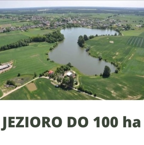 Opis mapy batymetrycznej - wybrany obszar jeziora do 100 ha