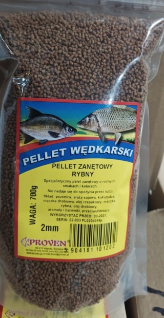 Pellet halibut 700g, 2 mm