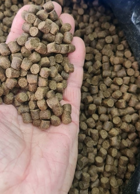 Pellet proteinowy z mączką rybną 1kg, 11 mm