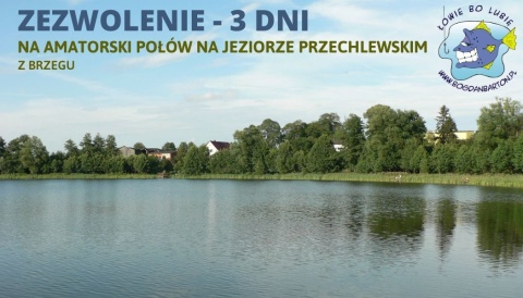 Zezwolenie na amatorski połów - 3 dni z brzegu