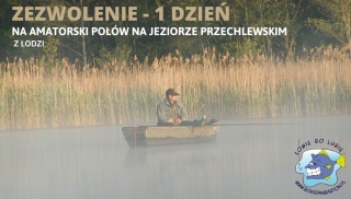 Zezwolenie na amatorski połów - 1 dzień z łodzi