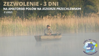Zezwolenie na amatorski połów - 3 dni z łodzi